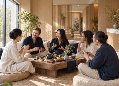 Cross-cultural wellness gathering