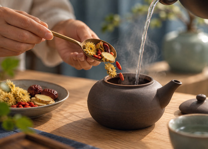 Herbal tea preparation